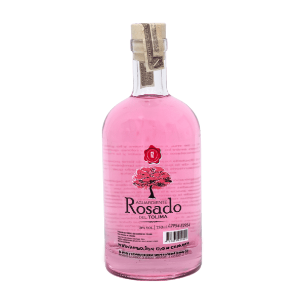 Aguardiente Rosado Del Tolima 750